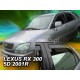 Ανεμοθραύστες για Lexus RX 300/USA (2000-2003) 5 πορτο - 4 τμχ. εμπρός και πίσω