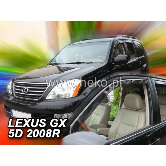 Ανεμοθραύστες για Lexus GX /USA (2004-2009) 5 πορτο - 2 τμχ. εμπρός