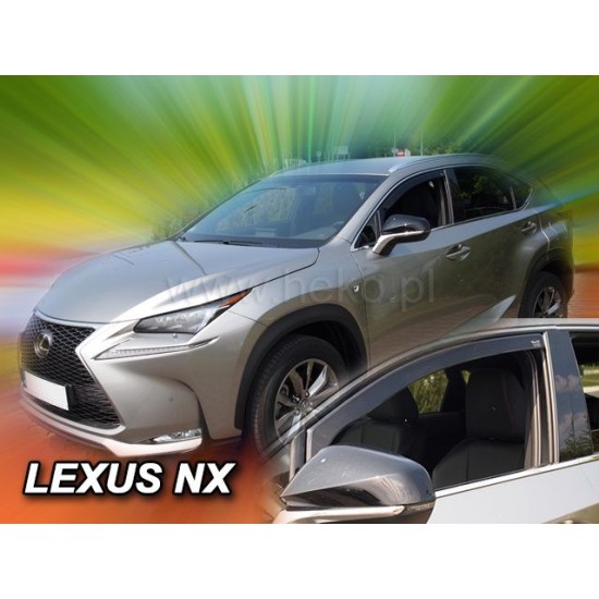 Ανεμοθραύστες για Lexus NX (2014+) 5 πορτο - 2 τμχ. εμπρός