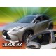 Ανεμοθραύστες για Lexus NX (2014+) 5 πορτο - 2 τμχ. εμπρός