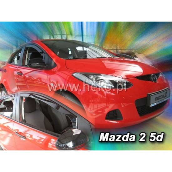 Ανεμοθραύστες για Mazda 2 (2009-2014) 5 πορτο - 2 τμχ. εμπρός