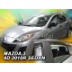 Ανεμοθραύστες για Mazda 3 (2008-2014)  sedan  - 4 τμχ. εμπρός και πίσω