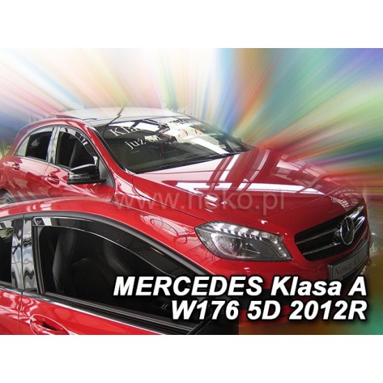 Ανεμοθραύστες για Mercedes A-Class W168 (1997-2004)  5 πορτο - 2 τμχ. εμπρός