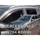 Ανεμοθραύστες για Mercedes C-Class W204 (2007-2014) combi - 4 τμχ. εμπρός και πίσω