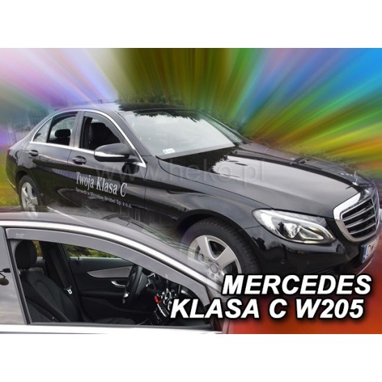 Ανεμοθραύστες για Mercedes C-Class W205 (2015-2021) sedan ,combi - 2 τμχ. εμπρός