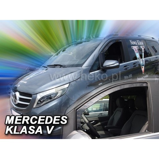 Ανεμοθραύστες για Mercedes Vito V-class W447 (2014+) 2 τμχ. εμπρός