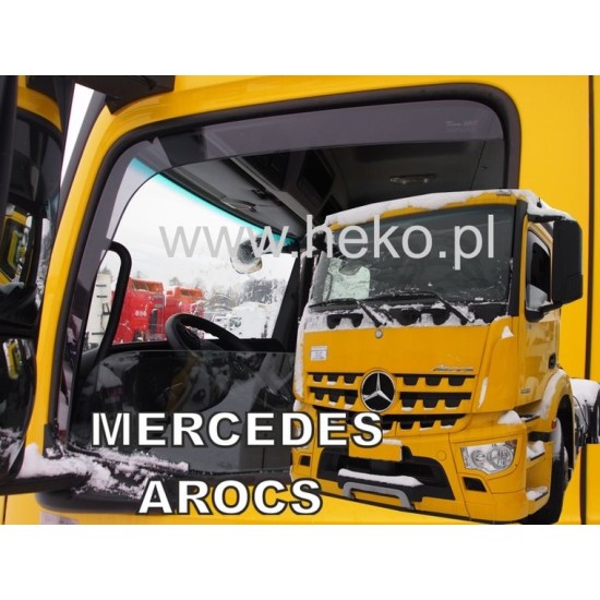 Ανεμοθραύστες για Mercedes Actros /Antos /Arocs MPIV (2012+) 2 τμχ. εμπρός