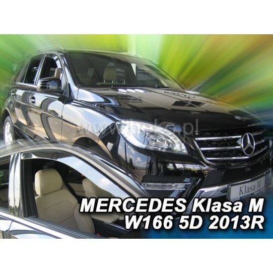 Ανεμοθραύστες για Mercedes ML W166/GL X166 /GLS  (2011+) / GLE W292 (2016-2019) - 2 τμχ. εμπρός