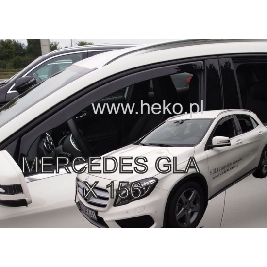 Ανεμοθραύστες για Mercedes GLA X156 (2014+) 5 πορτο - 2 τμχ. εμπρός