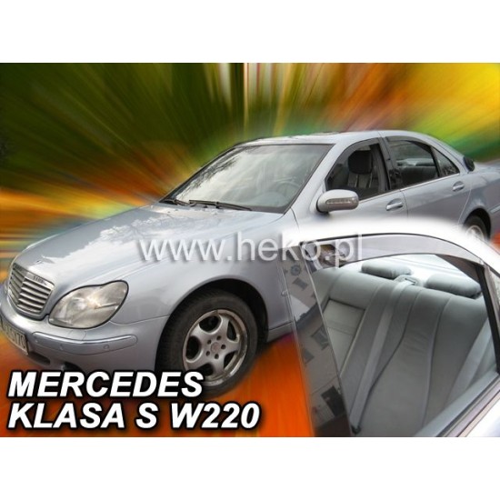 Ανεμοθραύστες για Mercedes S-Class W220  (1999-2005) sedan ,combi- 2 τμχ. εμπρός