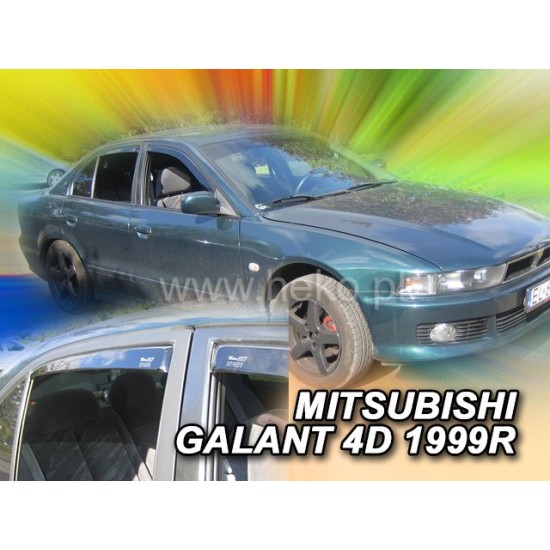 Ανεμοθραύστες για Mitsubishi Galant (1997-2003) combi - 4 τμχ. εμπρός και πίσω