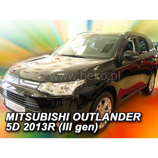 Ανεμοθραύστες για Mitsubishi Outlander (2012+)  - 2 τμχ. εμπρός