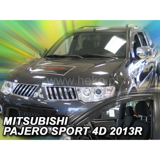 Ανεμοθραύστες για Mitsubishi Pajero Sport (1997-2013) 5 πορτο - 2 τμχ. εμπρός