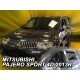 Ανεμοθραύστες για Mitsubishi Pajero Sport (2013+) 5 πορτο - 4 τμχ. εμπρός και πίσω