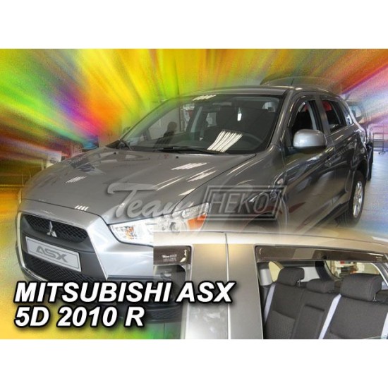 Ανεμοθραύστες για Mitsubishi ASX (2010+) 5 πορτο - 4 τμχ. εμπρός και πίσω