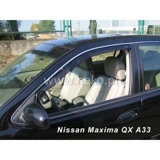 Ανεμοθραύστες για Nissan Maxima (1995-2000) sedan - 2 τμχ. εμπρός