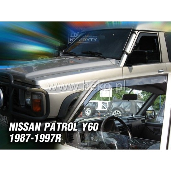 Ανεμοθραύστες για Nissan Patrol  (1987-1997) με ηλ. παράθυρα  3/5 πορτο