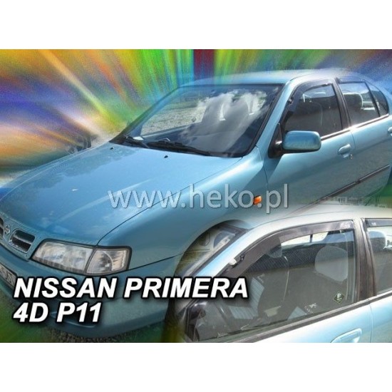 Ανεμοθραύστες για Nissan Primera (1996-2002) sedan , combi - 2 τμχ. εμπρός