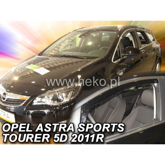 Ανεμοθραύστες για Opel Astra J / Sports Tourer (2009+) 4/5 πορτο - 2 τμχ. εμπρός