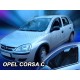 Ανεμοθραύστες για Opel Corsa C (2000-2006) 5 πορτο - 2 τμχ. εμπρός