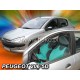 Ανεμοθραύστες για Peugeot 206  combi - 4 τμχ. εμπρός και πίσω