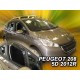 Ανεμοθραύστες για Peugeot 208 (2012+ ) 5 πορτο - 2 τμχ. εμπρός