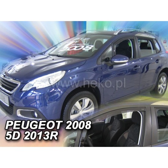 Ανεμοθραύστες για Peugeot 2008 (2013+ ) 5 πορτο - 2 τμχ. εμπρός