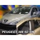 Ανεμοθραύστες για Peugeot 308 (2007-2013 ) combi - 4 τμχ. εμπρός και πίσω