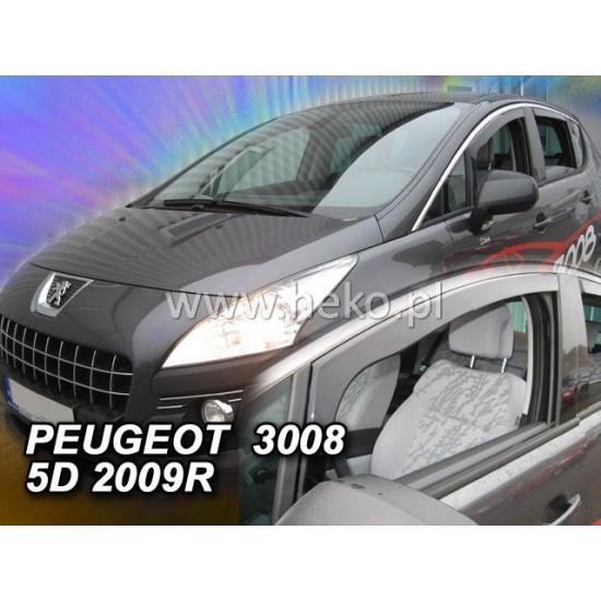 Ανεμοθραύστες για Peugeot 3008 / 5008 (2009-2017) 2 τμχ. εμπρός