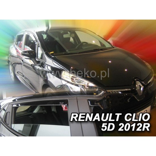 Ανεμοθραύστες για Renault Clio  (1998+) / Thalia (2001-2008) 5 πορτο - 4 τμχ. εμπρός και πίσω