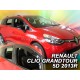 Ανεμοθραύστες για Renault Clio  Grandtour (2012+) 5 πορτο - 4 τμχ. εμπρός και πίσω