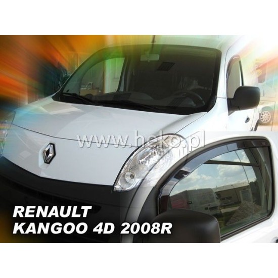 Ανεμοθραύστες για Renault Kangoo (2008+) - 2 τμχ εμπρός