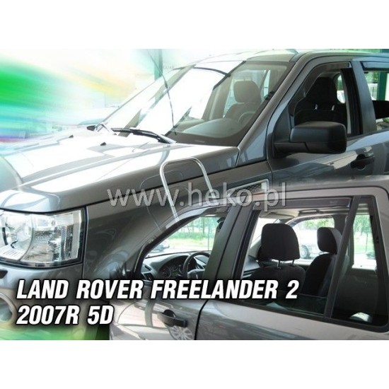 Ανεμοθραύστες για Land Rover Freelander  (1998-2006)  5 πορτο - 4 τμχ εμπρός και πίσω