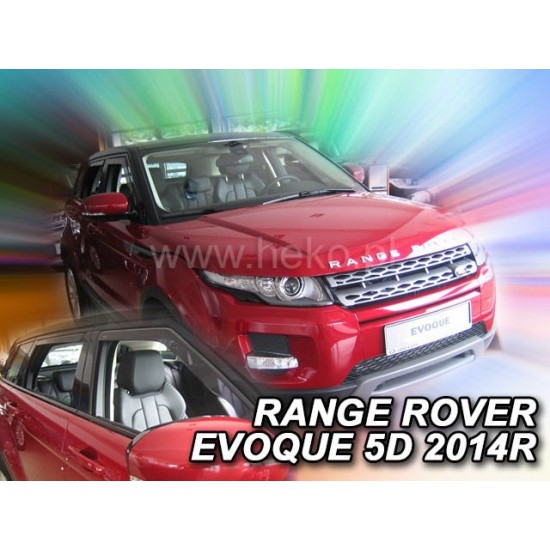 Ανεμοθραύστες για Land Rover Range Rover Evoque (2011+) - 4 τμχ εμπρός και πίσω