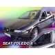 Ανεμοθραύστες για Seat Leon 5 πορτο/ Toledo (1999-2005) 5 πορτο , sedan - 2 τμχ εμπρός