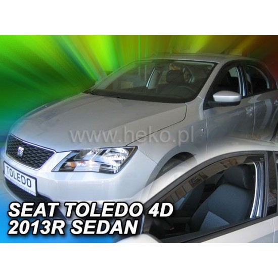 Ανεμοθραύστες για Seat Toledo (2013+) 5 πορτο - 2 τμχ εμπρός