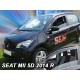 Ανεμοθραύστες για Seat MII / Skoda Citigo / Vw Up (2012+) 5 πορτο - 2 τμχ εμπρός