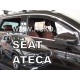 Ανεμοθραύστες για Seat Ateca (2016+) 5 πορτο - 4 τμχ εμπρός και πίσω