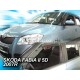 Ανεμοθραύστες για Skoda Fabia (2007-2015)  5 πορτο  - 4 τμχ εμπρός και πίσω