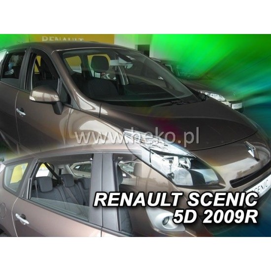 Ανεμοθραύστες για Renault Scenic / Grand (2009-2016) - 4 τμχ εμπρός και πίσω