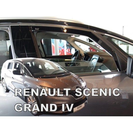 Ανεμοθραύστες για Renault Scenic / Grand (2017+) - 2 τμχ εμπρός