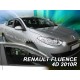 Ανεμοθραύστες για Renault Fluence (2009+) 4 πορτο - 2 τμχ. εμπρός