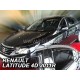 Ανεμοθραύστες για Renault Latitude (2011+) sedan - 4 τμχ εμπρός και πίσω