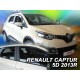 Ανεμοθραύστες για Renault Captur (2013-2020) - 4 τμχ εμπρός και πίσω