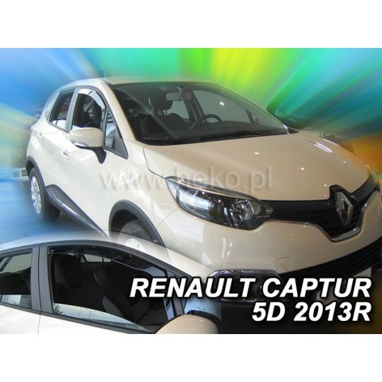 Ανεμοθραύστες για Renault Captur (2013-2020) - 2 τμχ εμπρός