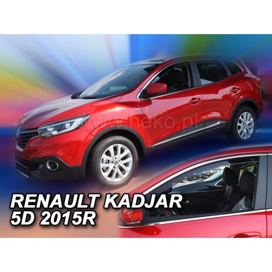 Ανεμοθραύστες για Renault Kadjar (2015+) - 2 τμχ εμπρός