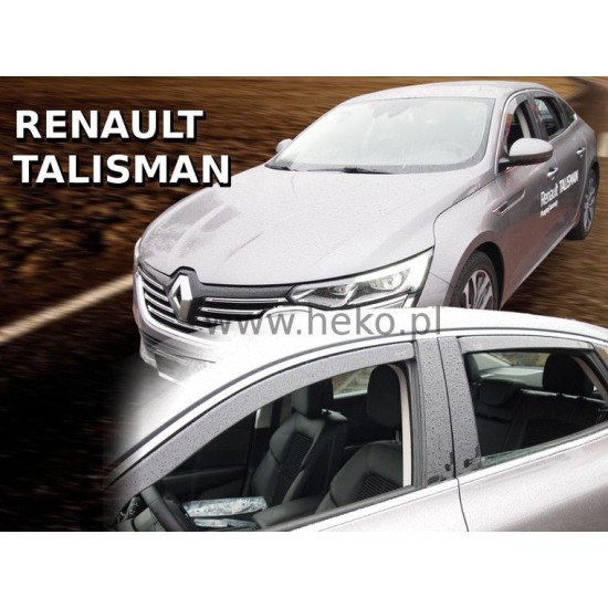 Ανεμοθραύστες για Renault Talisman (2015+) sedan - 4 τμχ εμπρός και πίσω