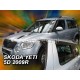 Ανεμοθραύστες για Skoda Yeti (2009+) - 4 τμχ εμπρός και πίσω