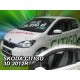 Ανεμοθραύστες για Skoda Citigo / Vw Up (2012+) 3 πορτο