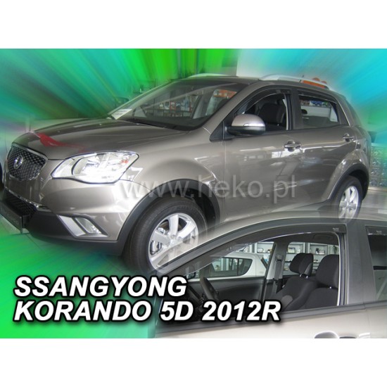 Ανεμοθραύστες για Ssangyong Rodius (2005+) - 2 τμχ εμπρός